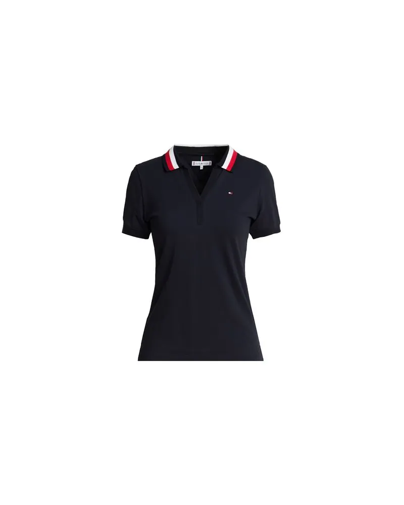 Tommy Hilfiger TOPS - Poloshirtsauf YOOX.COM Nachtblau