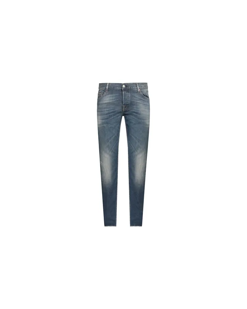 Care Label HOSEN & RÖCKE - Jeanshosenauf YOOX.COM Blau