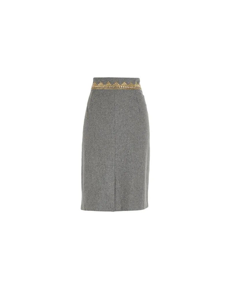 Roberto Cavalli HOSEN & RÖCKE - Midi-Röckeauf YOOX.COM Grau