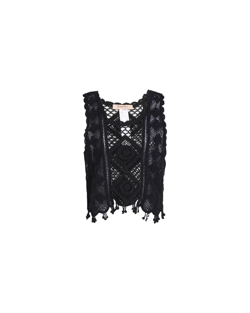 Twin-Set TOPS - Topsauf YOOX.COM Schwarz