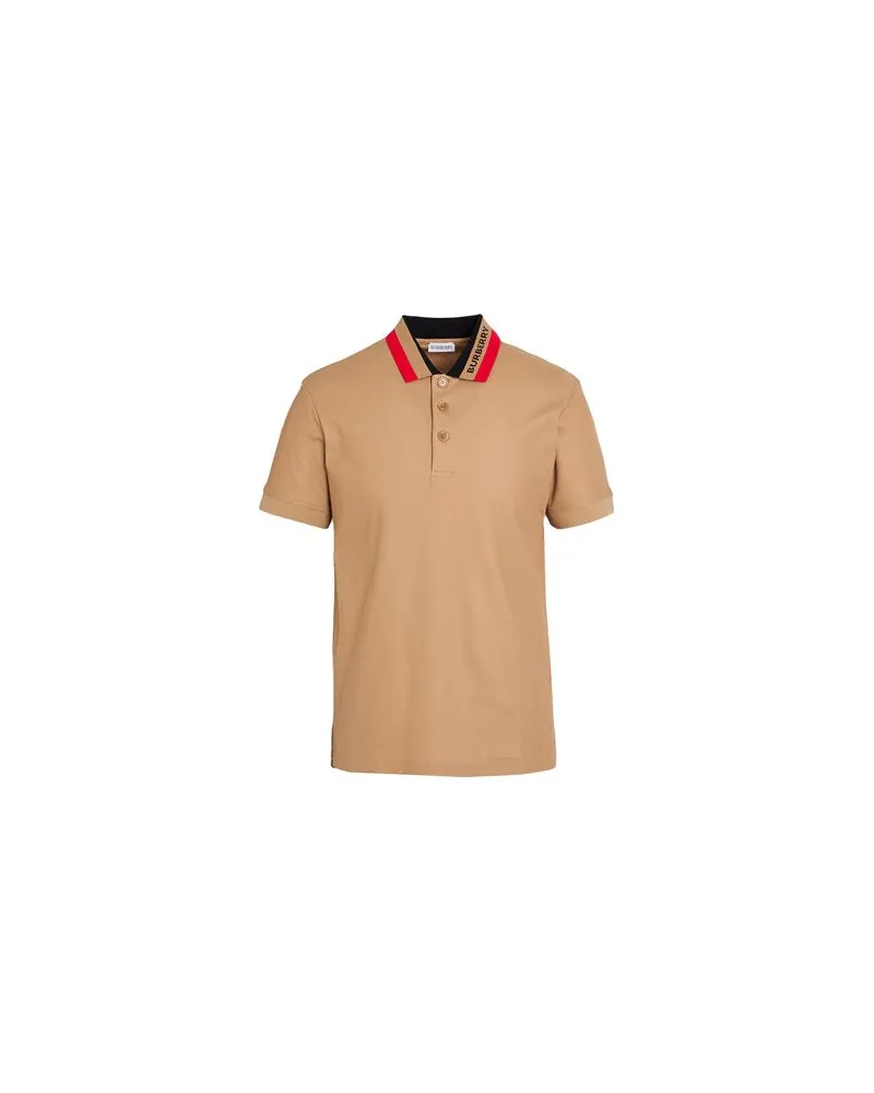Burberry TOPS - Poloshirtsauf YOOX.COM Kamel