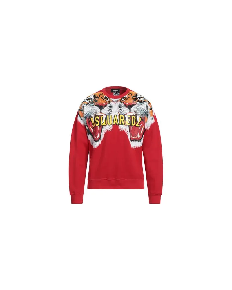 Dsquared2 TOPS - Sweatshirtsauf YOOX.COM Rot