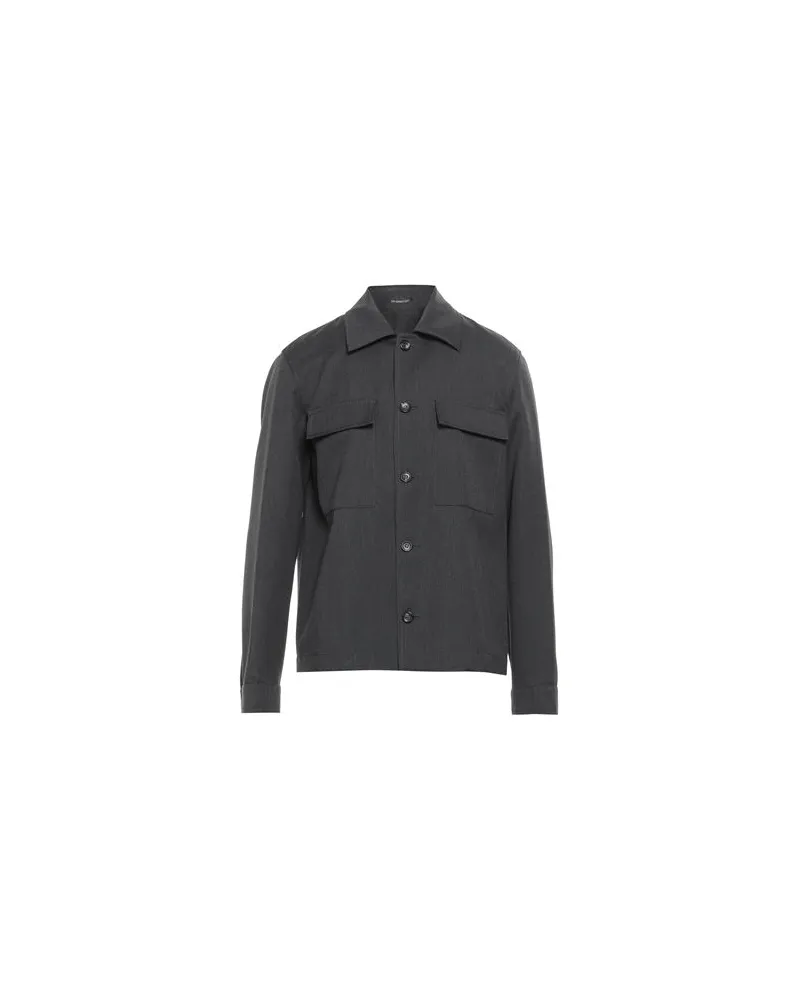 Emporio Armani TOPS - Hemdenauf YOOX.COM Braungrau