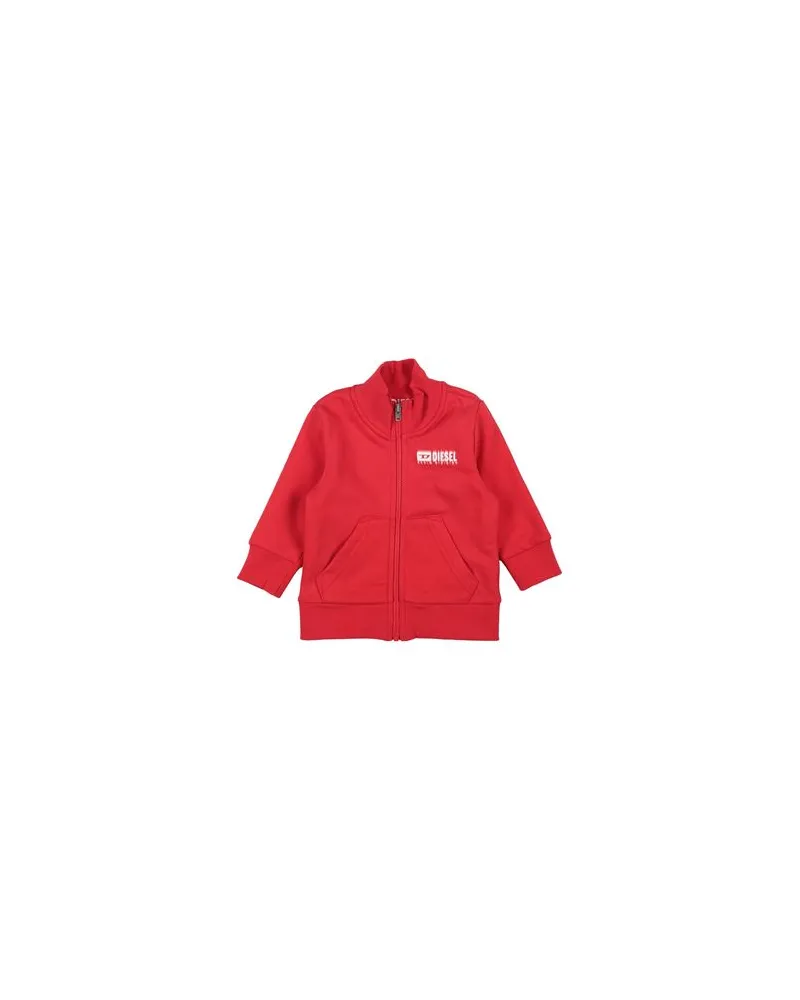 Diesel TOPS - Sweatshirtsauf YOOX.COM Rot