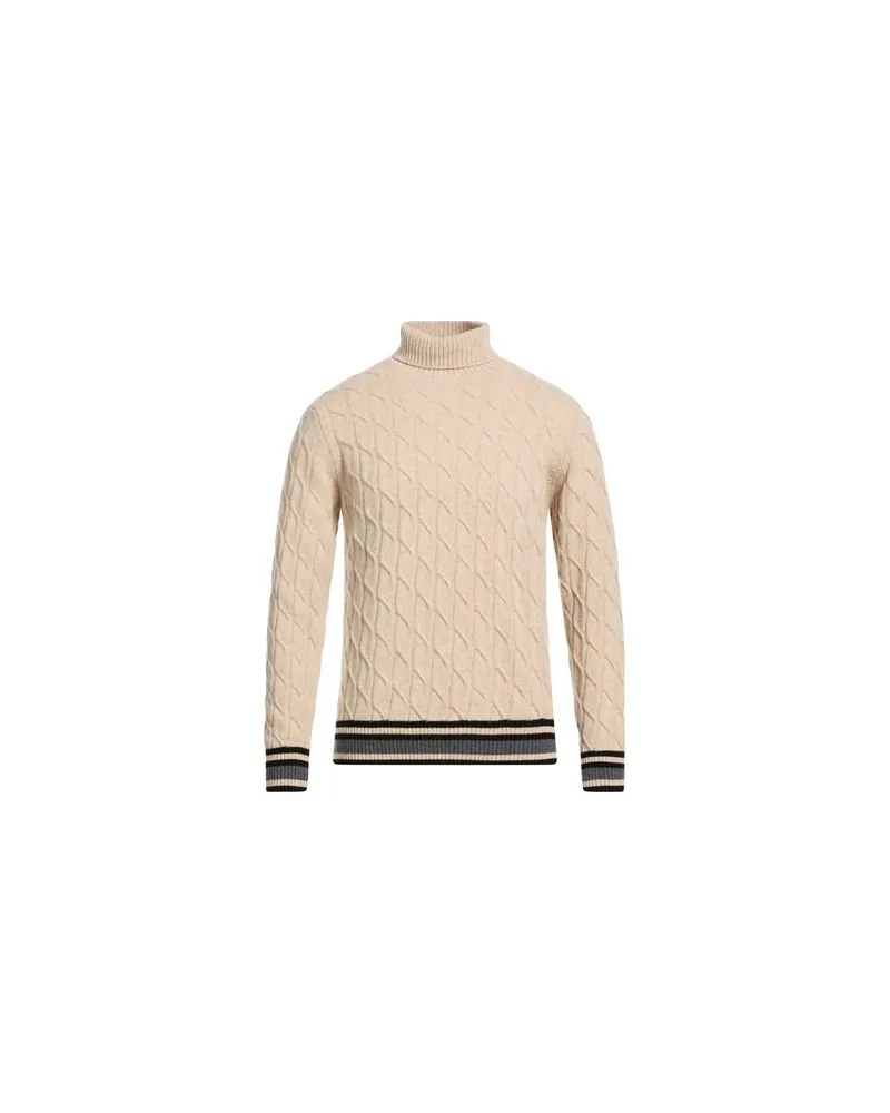 Luigi Borrelli STRICKWAREN - Rollkragenpulloverauf YOOX.COM Beige