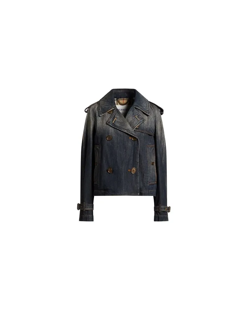 Burberry JACKEN & MÄNTEL - Jeansjacken/Mäntelauf YOOX.COM Blau