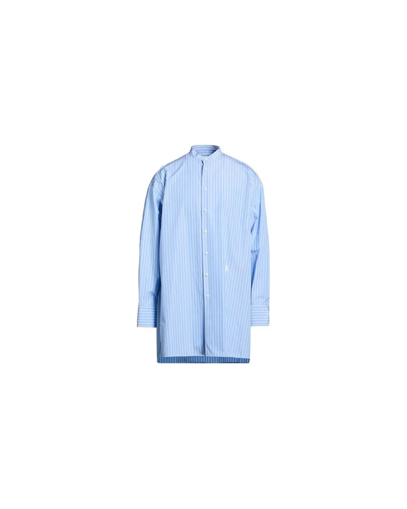 Jil Sander TOPS - Hemdenauf YOOX.COM Hellblau