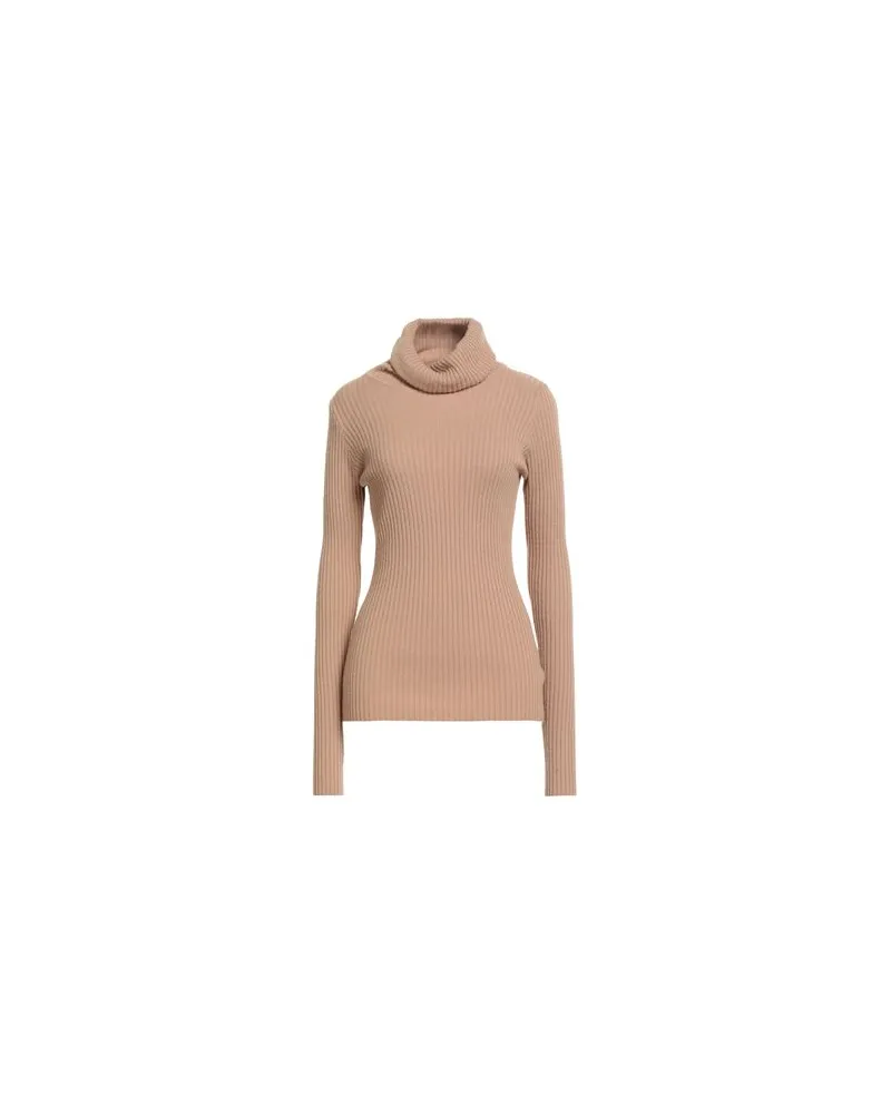 N.O.W. Andrea Rosati Cashmere STRICKWAREN - Rollkragenpulloverauf YOOX.COM Beige