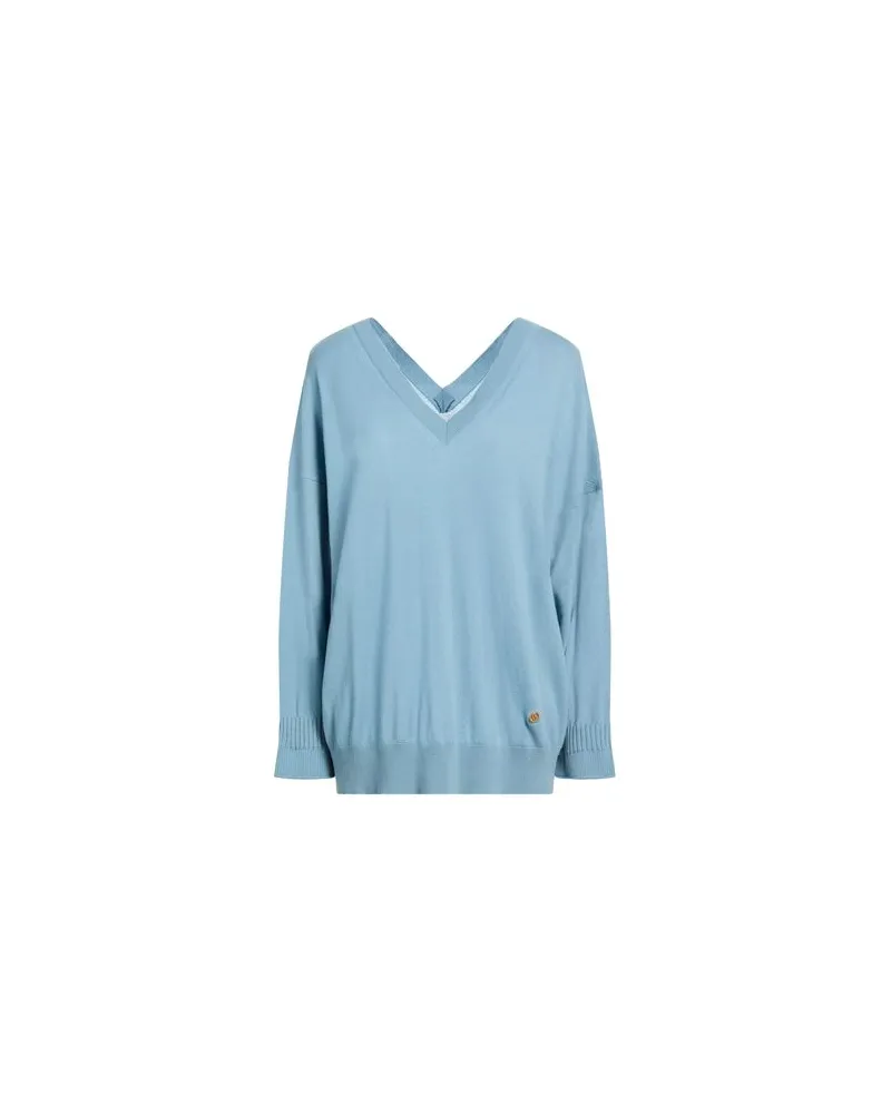 Stella McCartney STRICKWAREN - Pulloverauf YOOX.COM Taubenblau