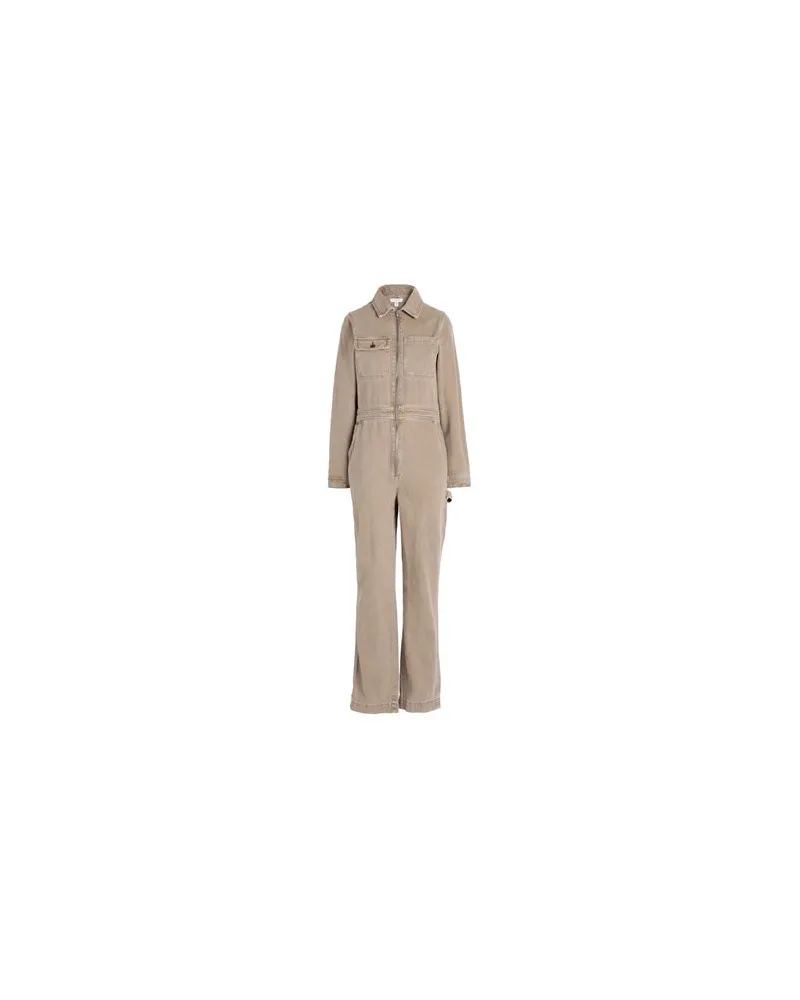 Topshop OVERALLS - Jumpsuitsauf YOOX.COM Sand