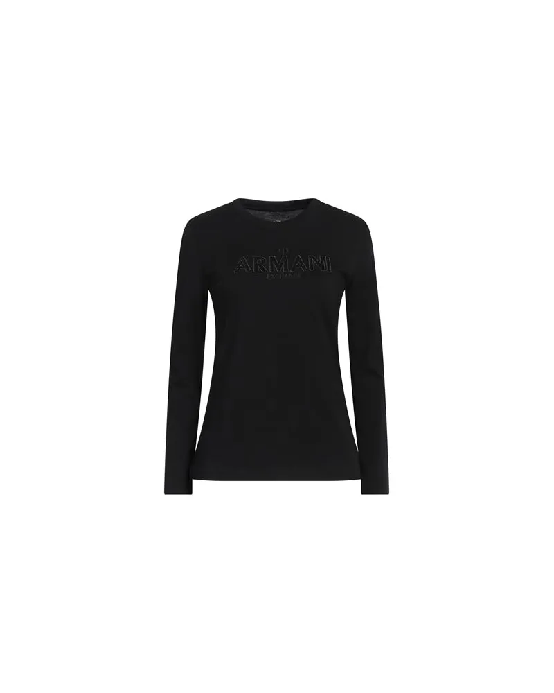 Armani Exchange TOPS - T-shirtsauf YOOX.COM Schwarz