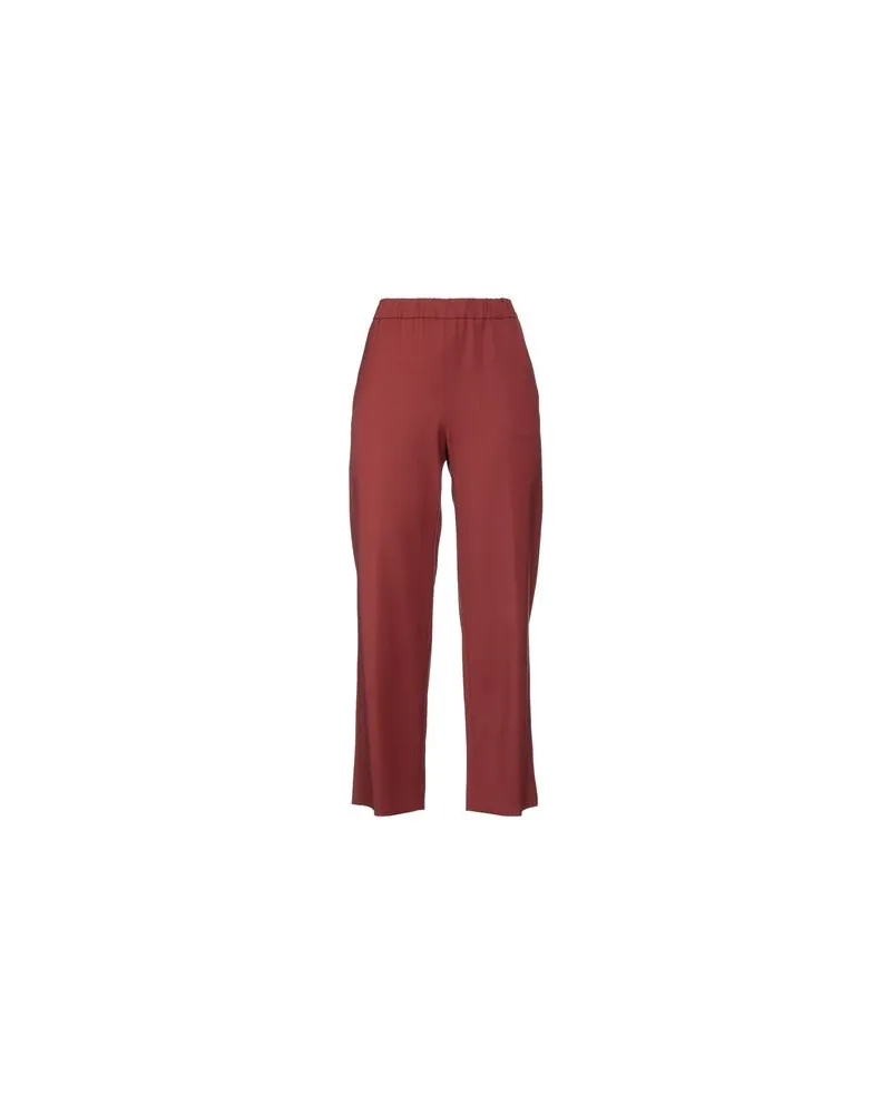 QL2 QUELLEDUE HOSEN & RÖCKE - Hosenauf YOOX.COM Ziegelrot