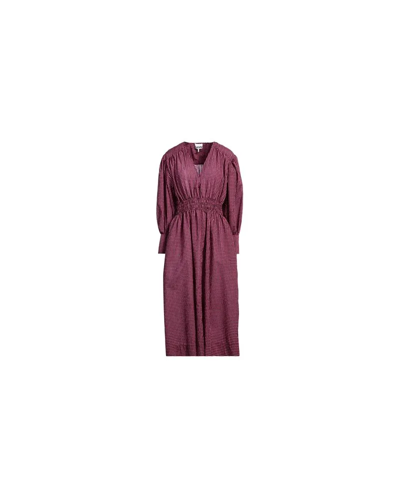 Ganni KLEIDER - Maxi-Kleiderauf YOOX.COM Fuchsia