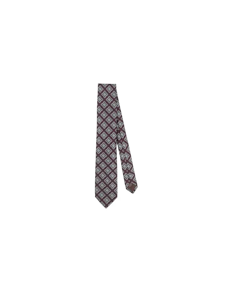 Canali ACCESSOIRES - Krawatten & Fliegenauf YOOX.COM Bordeaux