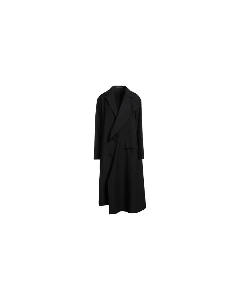 Y'S YOHJI YAMAMOTO JACKEN & MÄNTEL - Mäntelauf YOOX.COM Schwarz