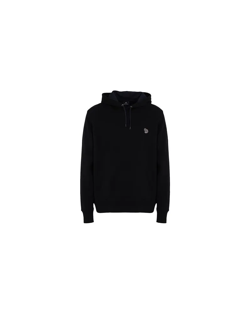 Paul Smith MENS REG FIT HOODIE  - TOPS - Sweatshirtsauf YOOX.COM Schwarz