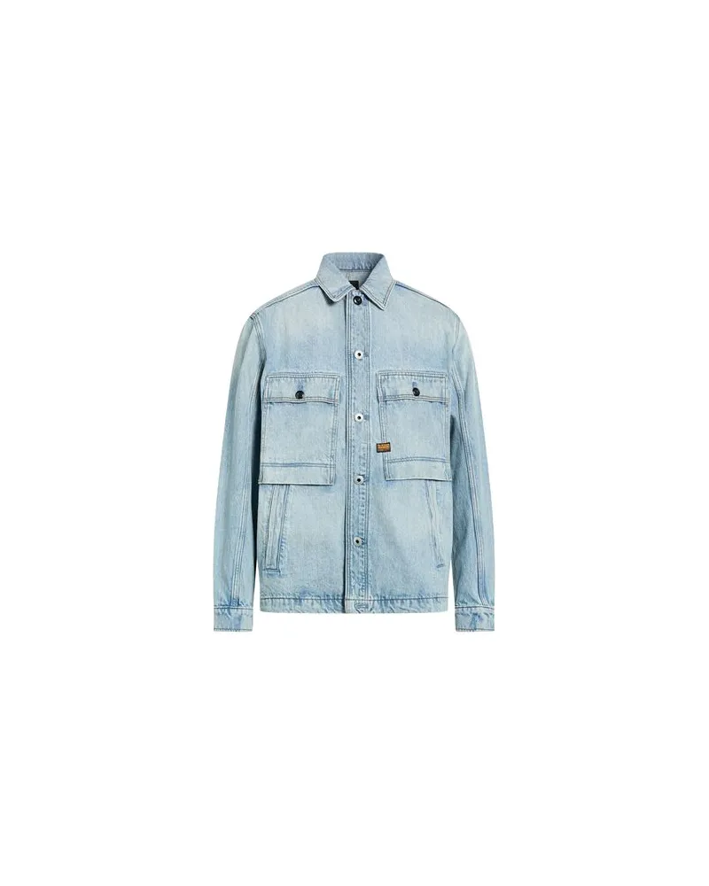 G-STAR RAW JACKEN & MÄNTEL - Jeansjacken/Mäntelauf YOOX.COM Blau