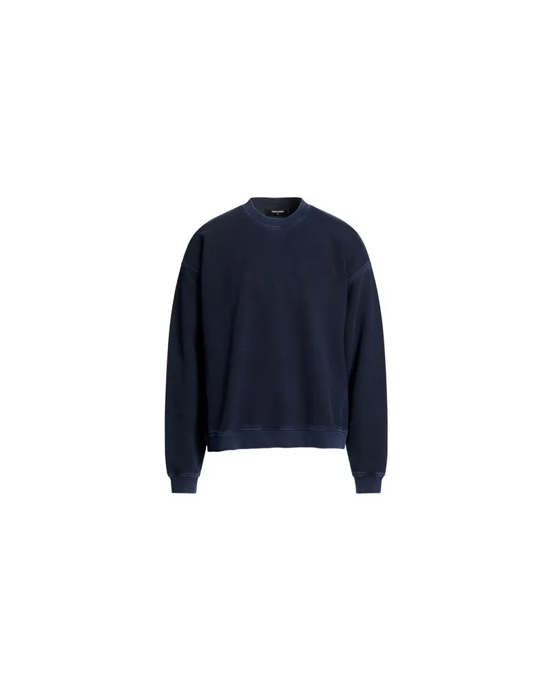 Dsquared2 TOPS - Sweatshirtsauf YOOX.COM Marineblau