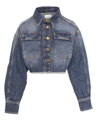 Pinko Jeansjacke/-mantel Blau