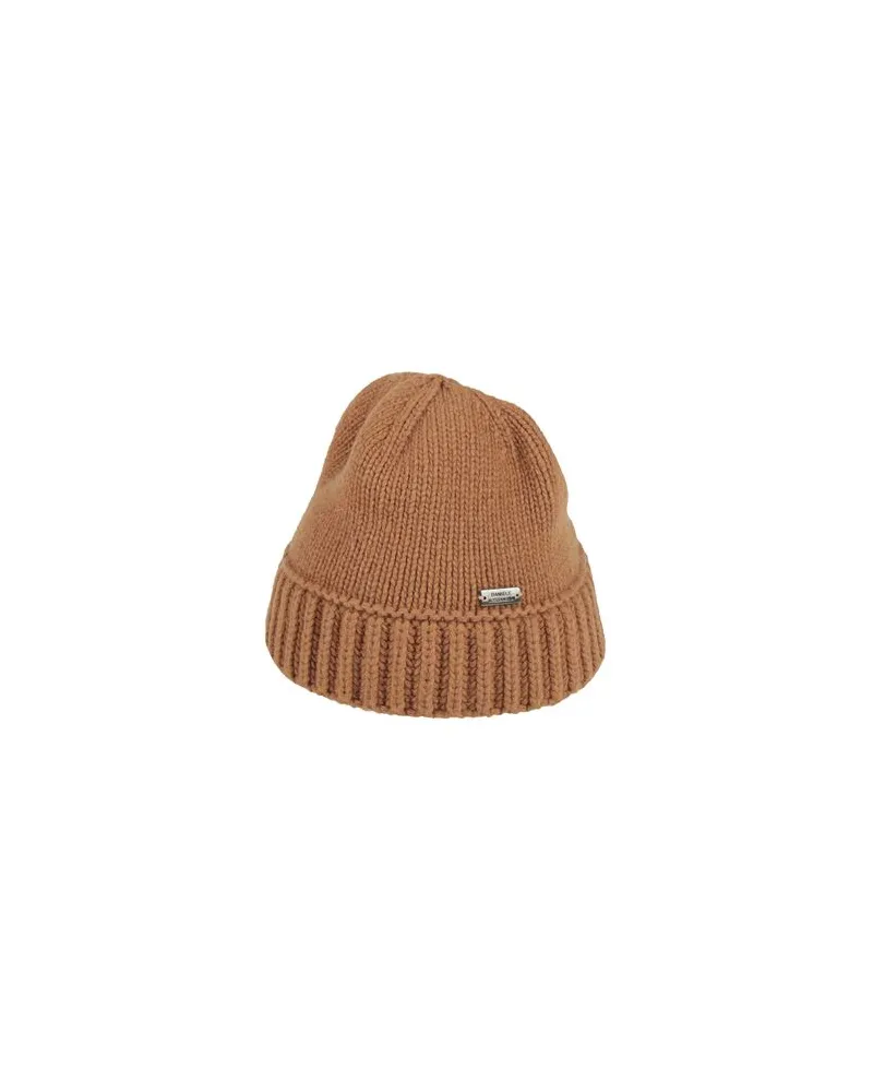 Daniele Alessandrini ACCESSOIRES - Mützen & Hüteauf YOOX.COM Kamel