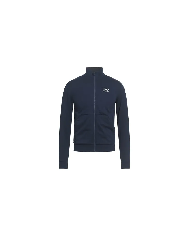 EA7 TOPS - Sweatshirtsauf YOOX.COM Marineblau