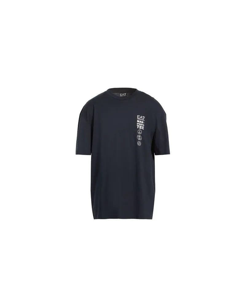 EA7 TOPS - T-shirtsauf YOOX.COM Marineblau