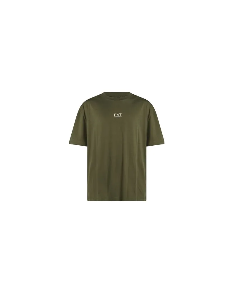 EA7 TOPS - T-shirtsauf YOOX.COM Militärgrün