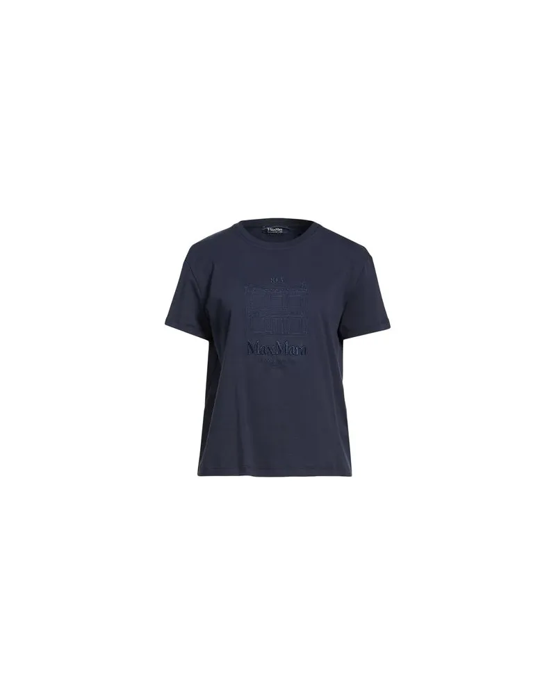 Max Mara MAX MARA - TOPS - T-shirtsauf YOOX.COM Marineblau