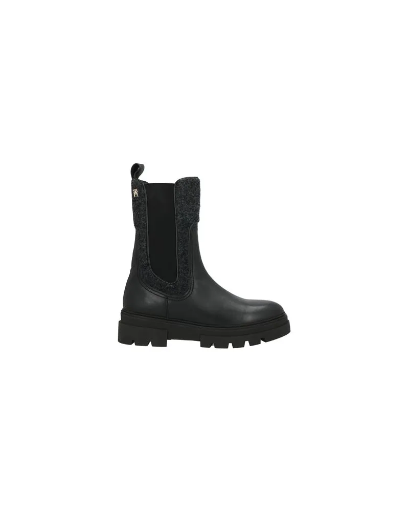 Tommy Hilfiger SCHUHE - Stiefelettenauf YOOX.COM Schwarz