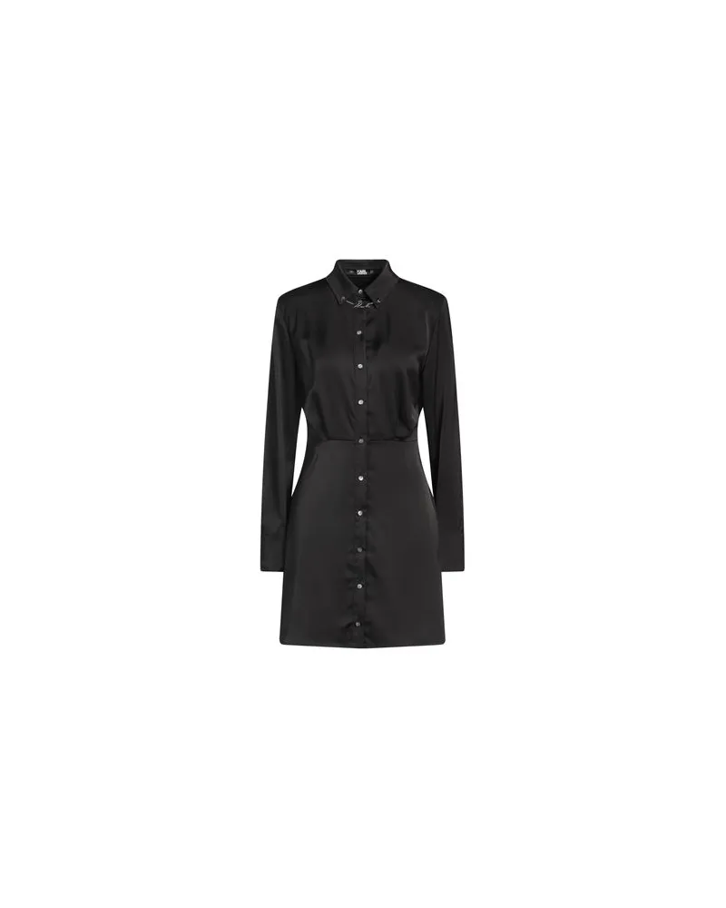 Karl Lagerfeld KLEIDER - Mini-Kleiderauf YOOX.COM Schwarz
