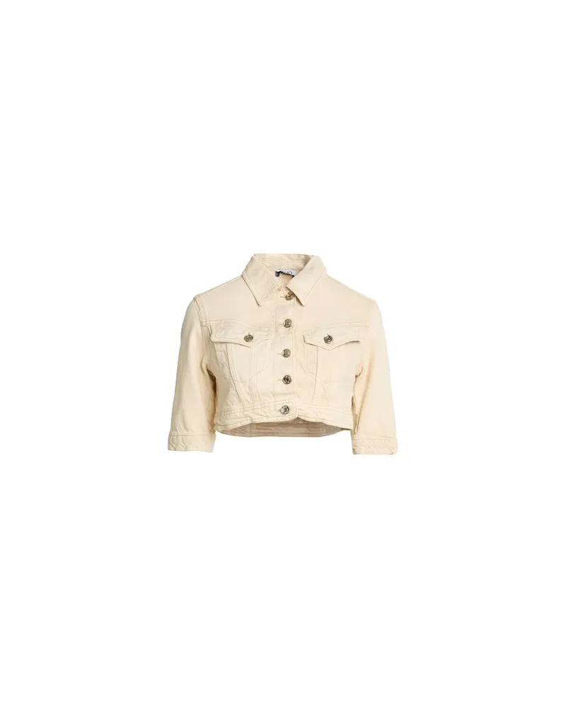 Liu Jo JACKEN & MÄNTEL - Jeansjacken/Mäntelauf YOOX.COM Beige