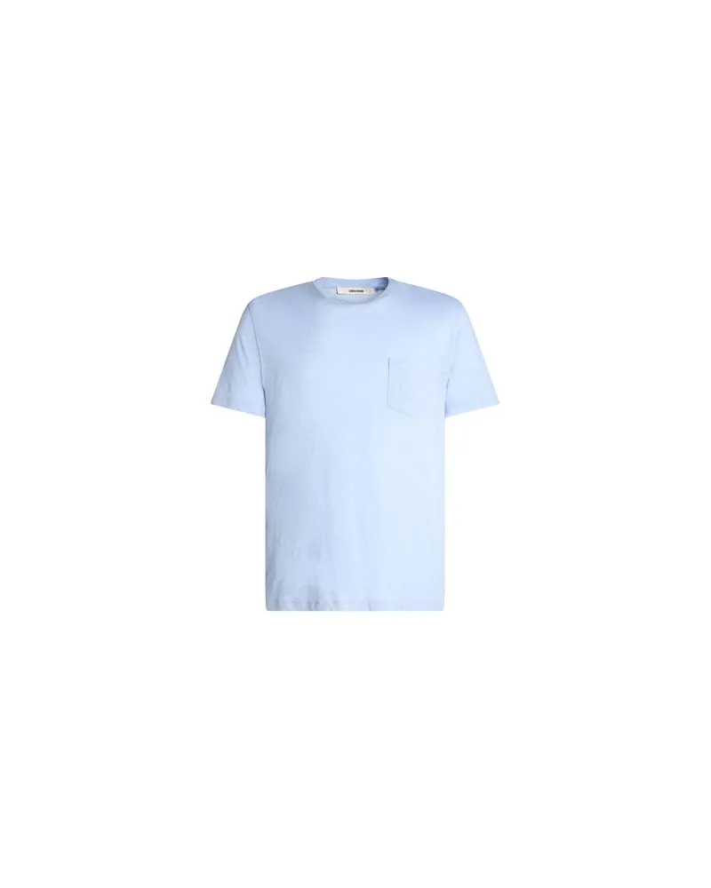 Zadig & Voltaire TOPS - T-shirtsauf YOOX.COM Hellblau