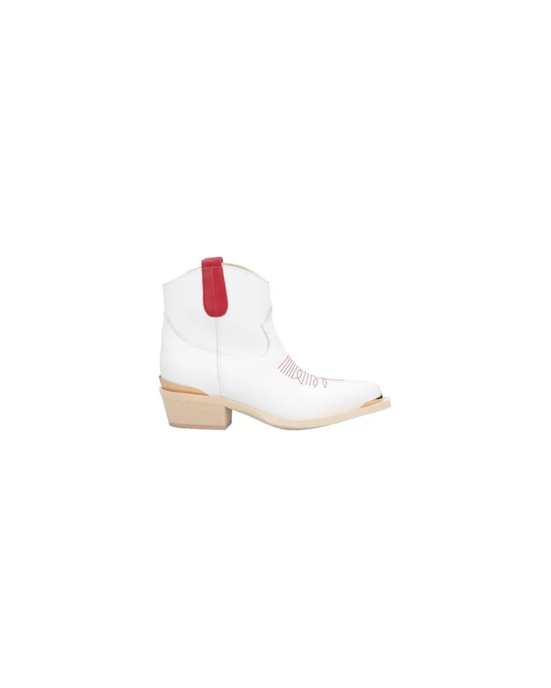 Manila Grace SCHUHE - Stiefelettenauf YOOX.COM Weiß