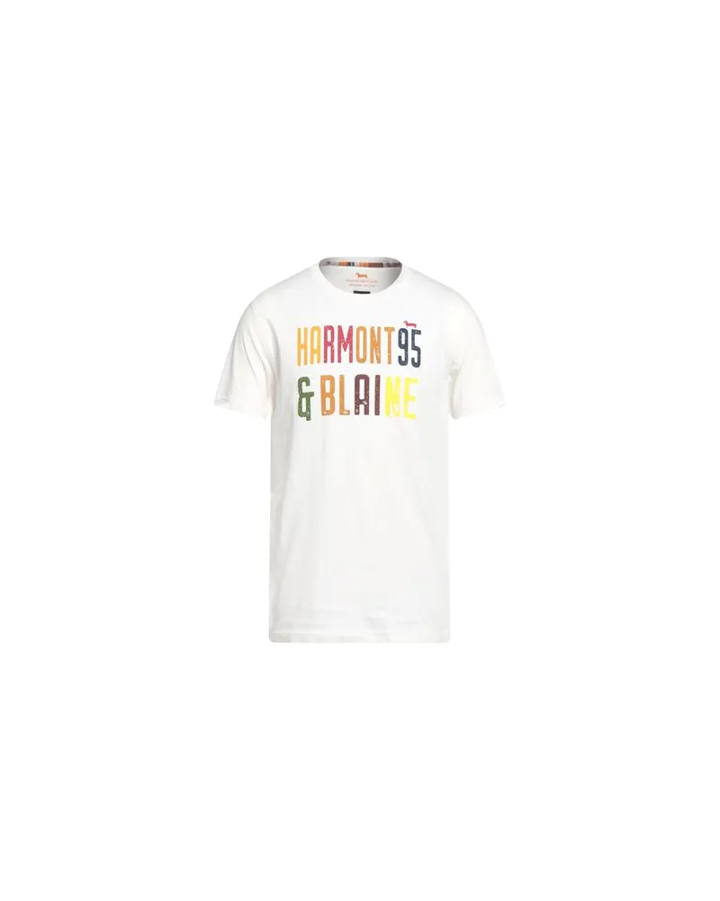 Harmont & Blaine TOPS - T-shirtsauf YOOX.COM Weiß