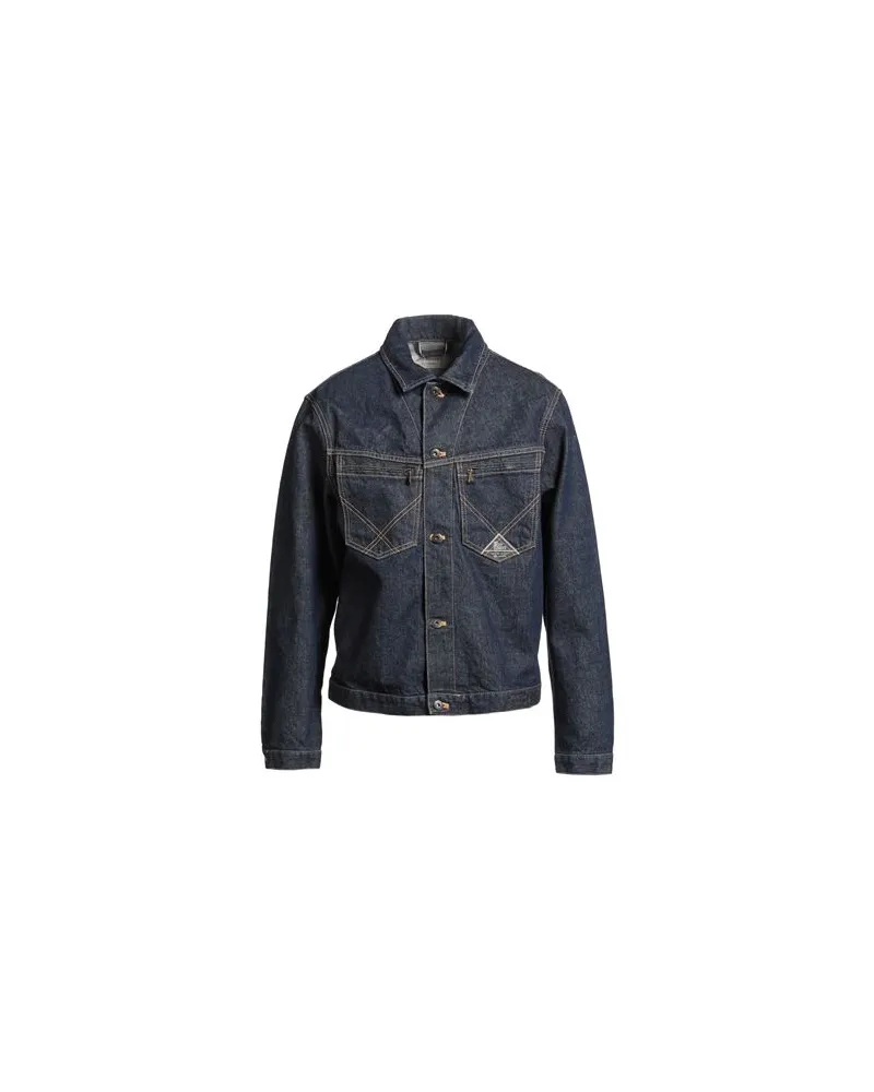 Roy Roger's JACKEN & MÄNTEL - Jeansjacken/Mäntelauf YOOX.COM Blau