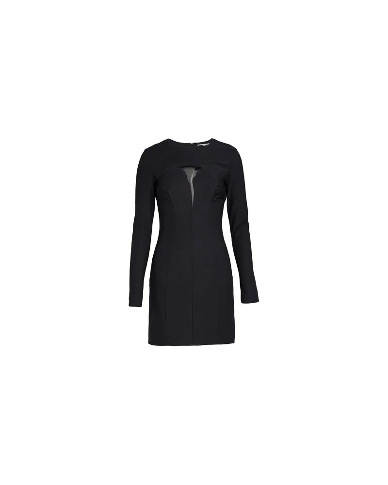 Elisabetta Franchi KLEIDER - Mini-Kleiderauf YOOX.COM Schwarz