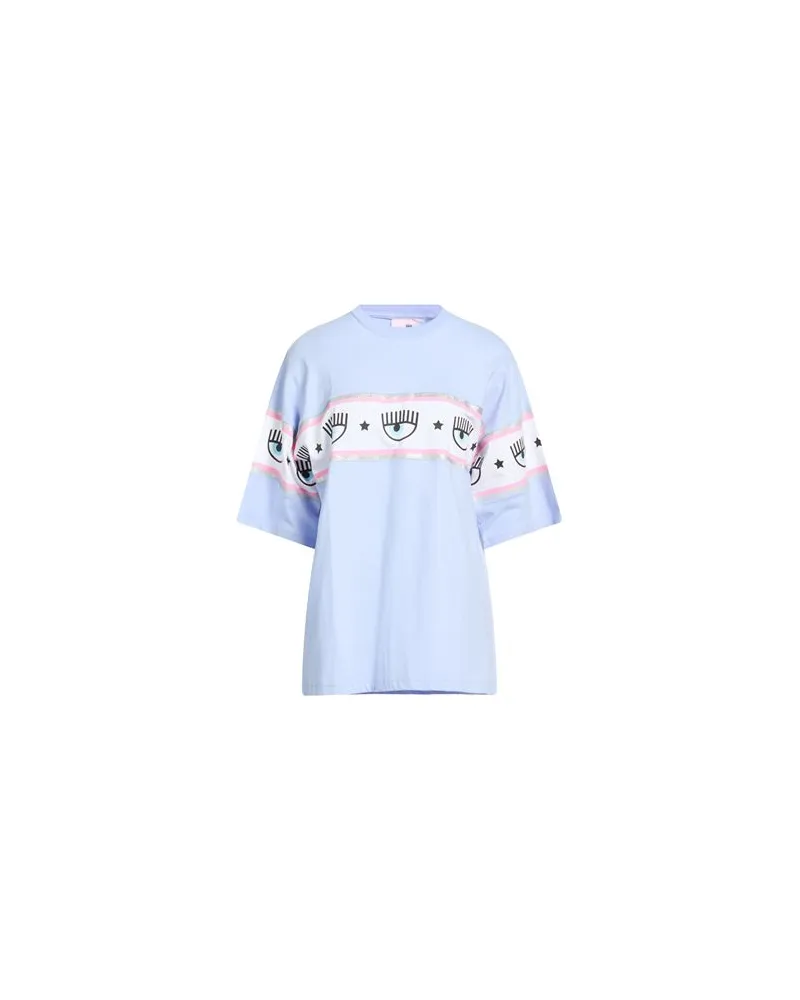 Chiara Ferragni TOPS - T-shirtsauf YOOX.COM Hellblau