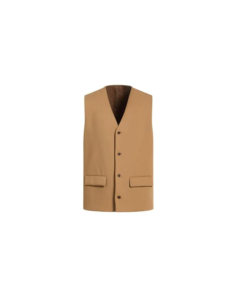 LARDINI ANZÜGE und CO-ORDS - Couture-Westenauf YOOX.COM Kamel