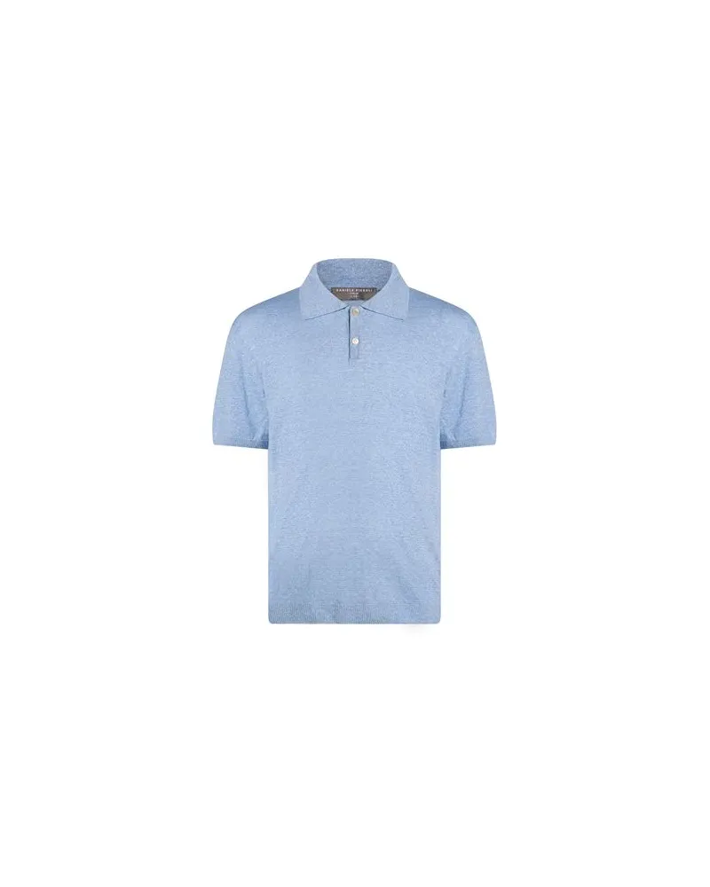 Daniele Fiesoli TOPS - Poloshirtsauf YOOX.COM Hellblau