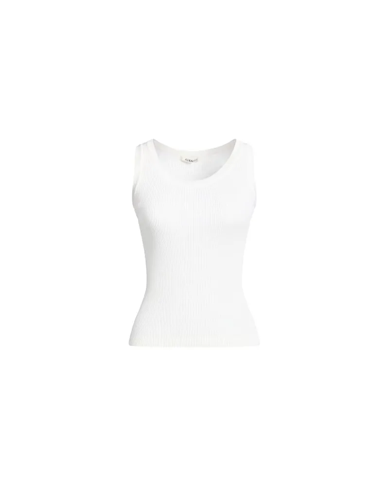 AURALEE TOPS - Tank Topsauf YOOX.COM Weiß