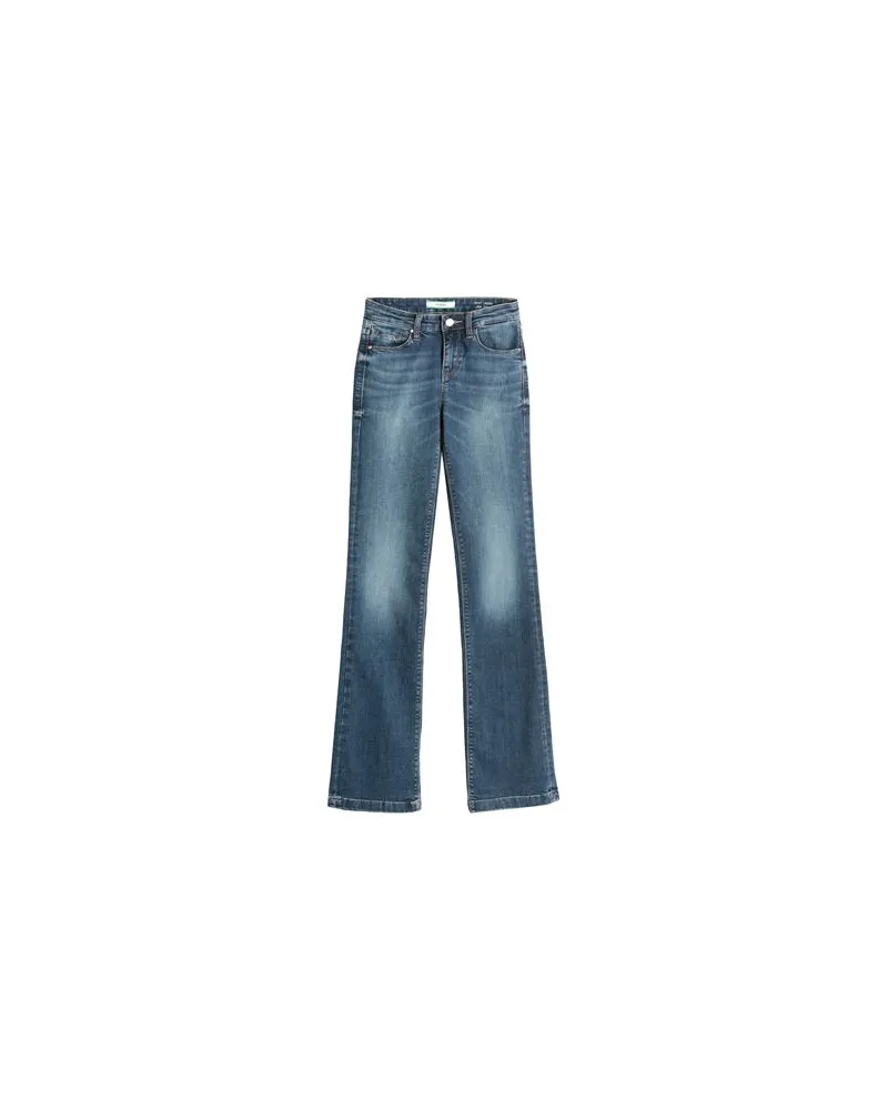 Guess HOSEN & RÖCKE - Jeanshosenauf YOOX.COM Blau