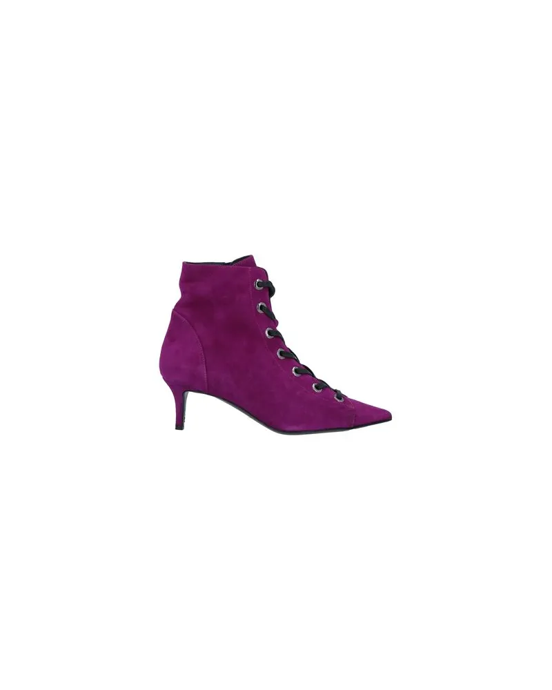 MARC ELLIS SCHUHE - Stiefelettenauf YOOX.COM Pflaume