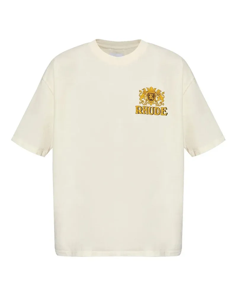 RHUDE T-shirts Weiß