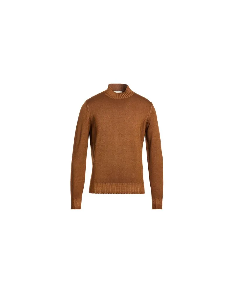 Filippo de Laurentiis STRICKWAREN - Rollkragenpulloverauf YOOX.COM Braun