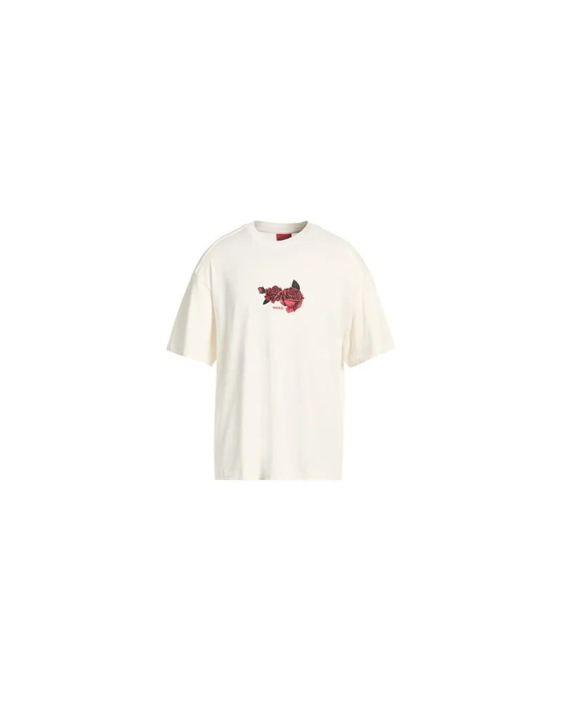 HUGO BOSS TOPS - T-shirtsauf YOOX.COM Elfenbein