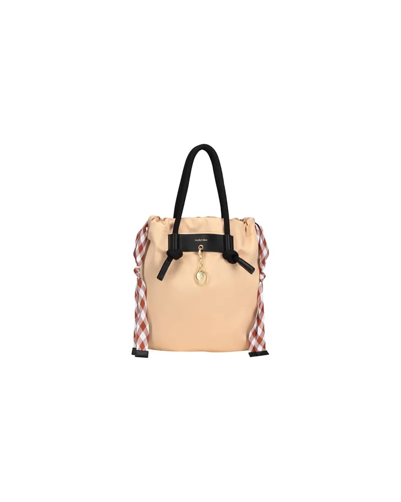 See by Chloé BETH CARRY ALL TOTE	  - TASCHEN - Handtaschenauf YOOX.COM Beige