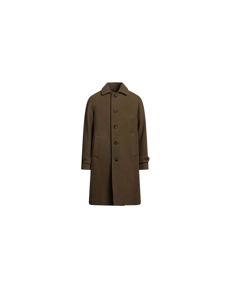CIRCOLO 1901 JACKEN & MÄNTEL - Mäntelauf YOOX.COM Militärgrün