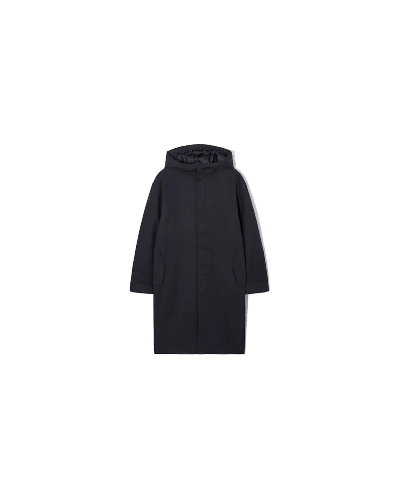 COS JACKEN & MÄNTEL - Mäntelauf YOOX.COM Marineblau