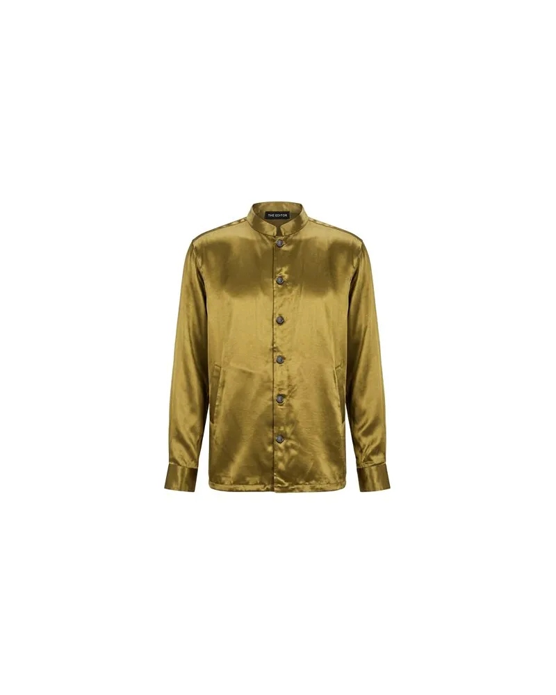 THE EDITOR TOPS - Hemdenauf YOOX.COM Militärgrün