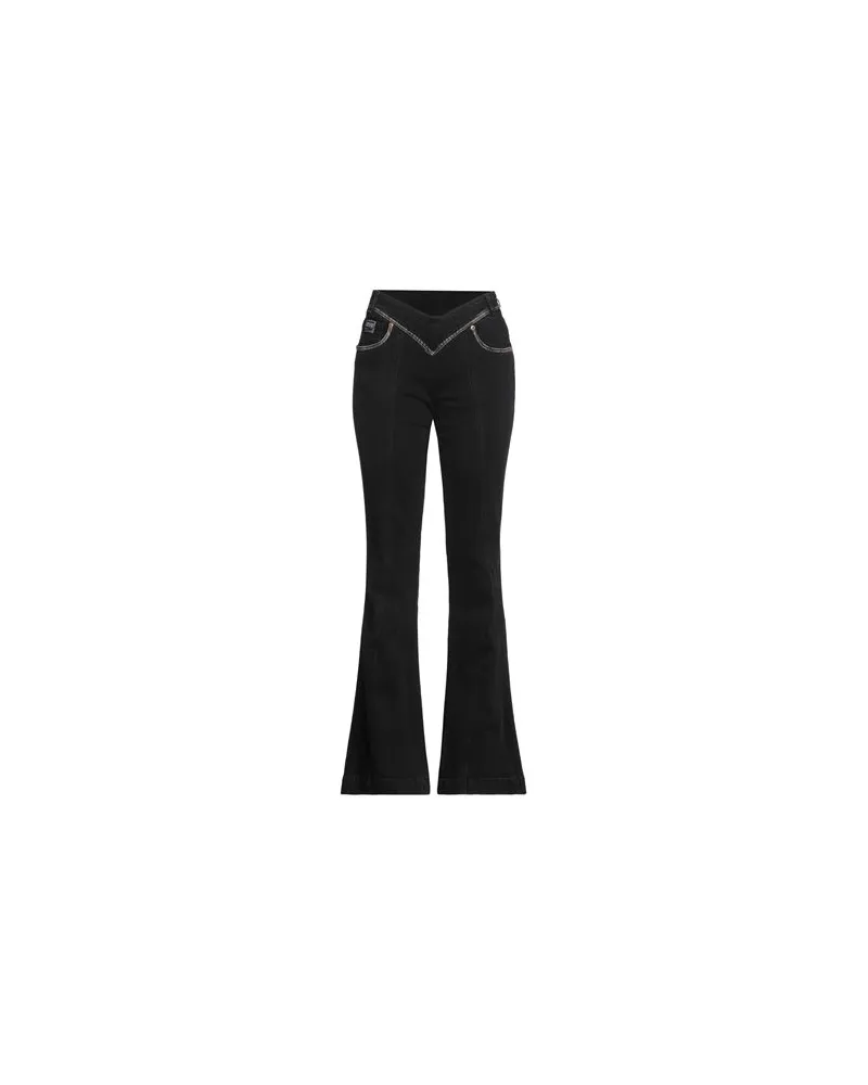 Versace Jeans HOSEN & RÖCKE - Jeanshosenauf YOOX.COM Schwarz